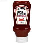 سس گوجه تند هاینز HEINZ مدل FIERY CHILLI وزن 910 گرم