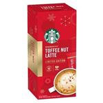 قهوه لاته استارباکس مدل Toffee Nut بسته 5 تایی 