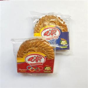 بیسکویت  جو سبوس دار قهرمان (شهد توت،شیره خرما و تزیین کنجد) جمانه  بسته 3 عددی 90 گرم