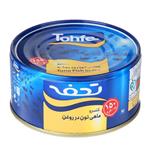 کنسرو ماهی تون در روغن تحفه مقدار 150 گرم