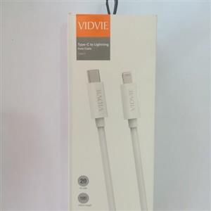کابل شارژ ایفون برند VIDVIE