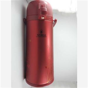 فلاسک پمپی 2.5 لیتر رنگی داخل شیشه نوبل کینگ کد 2500