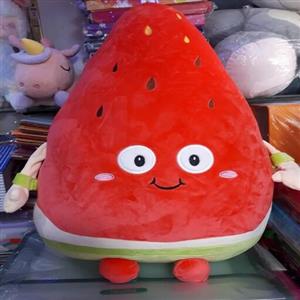 عروسک پولیشی هندوانه سایز بزرگ بسیار لطیف و باکیفیت ،خارجی