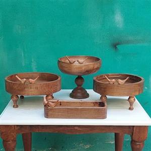 کاسه پایه دار ظرف میوه آجیل