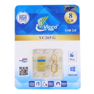 فلش مموری ویکومن مدل vc265 S ظرفیت 8 گیگابایت Vicco VC263 S Flash Memory -8GB