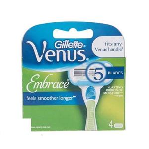 تیغ یدک ژیلت مدل venus embrace بسته 4 عددی 