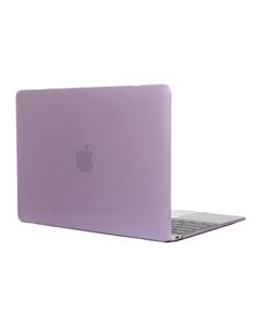 OEM Colored Transparent Crystal Hard Protective Case for Macbook 12 inch(Purple) 