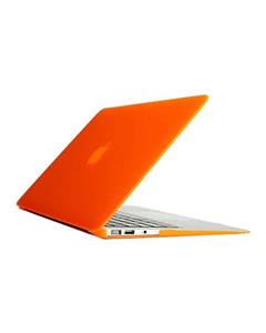 کیف و کاور لپ تاپ OEM Frosted Hard Plastic Protection Case for Macbook Air 11.6 inch(Orange)