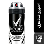 اسپری ضد تعریق مردانه رکسونا Rexona مدل Invisible Black  White حجم 150 میلی لیتر تک و عمده