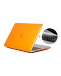 OEM ENKAY Hat-Prince 2 in 1 Crystal Hard Shell Plastic Protective Case + US Version Ultra-thin TPU Keyboard Protector Cover for 2016 New MacBook Pro 15.4 inch with Touchbar (A1707)(Orange)
