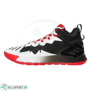 کفش بسکتبال مردانه آدیداس طرح اصلی Adidas D Rose Son White Black Red 