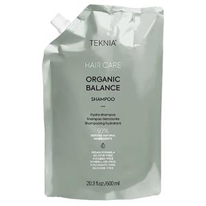 شامپو آبرسان عمیق مو ارگانیک بالانس تکنیا لاکمه حجم 600 میلی لیتر (پاکتی) - Lakme Teknia Organic Balance Shampoo