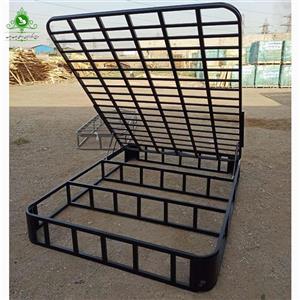 کفی تخت خواب دو نفره جکدار تمام کلاف