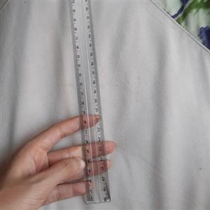 خط کش سی سانتی شیشه ای