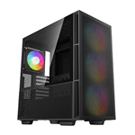 Deep Cool  CH560 Mid Tower Black Case