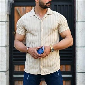 پیراهن مردانه ZARA جنس پارچه آیوار کشی رنگبندی 5 رنگ سایزبندی M الی 3XL