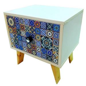 میز عسلی کشو دار مدل sma118