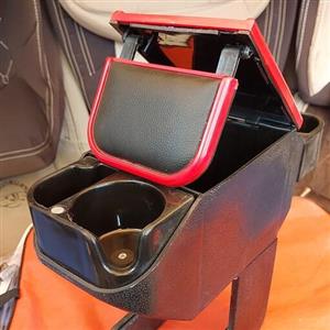 کنسول دولیوانه مناسب پراید تیبا ساینا کوئیک جنس پایه پلاستیک درجه 1 رنگ مشگی نوار قرمز