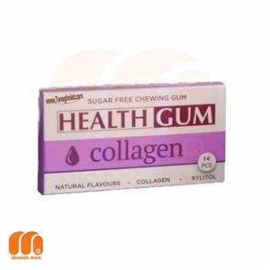 آدامس healthgum مدل کلاژن بدون شکر  (27 گرم)