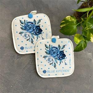 دستگیره مربع مخمل نسوز مدل پردیس طرح 56