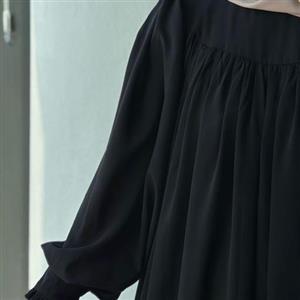 مانتو عبایی چین دار الیزه کد87