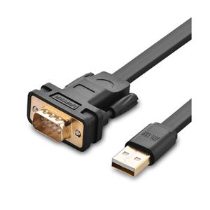 کابل USB به DB9-RS232 یوگرین مدل CR107-20218 UGREEN USB 2.0 TO DB9 RS-232 adapter Cable