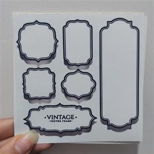 پک استیکر فریم مناسب بولت ژورنال و اسکرپ بوک 