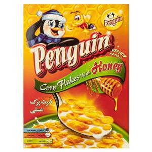 ذرت پرک عسلی پنگوئن مقدار 275 گرم Penguin Corn Flakes With Honey 275gr 