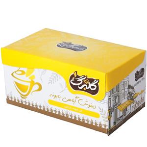 دمنوش گیاهی بابونه گلبرگ زرین مدل ارگانیک و طبیعی بسته 20 عددی