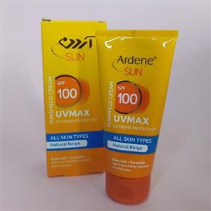 کرم ضد آفتاب آردن UV MAX SPF 100 حجم 50 میلی لیتر - بژ طبیعی