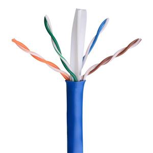 کابل شبکه CAT6A U/UTP کی نت پلاس مدل KP-N1254 طول 305 متر 