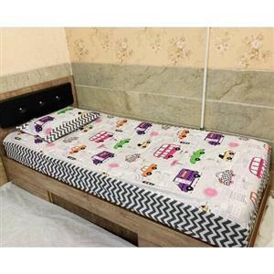 کاور تخت و بالش یک نفره مناسب کودک و نوجوان روتختی