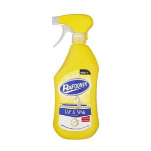 مایع پاک کننده و براق کننده شیرآلات و سینک ظرفشویی رافونه500ml