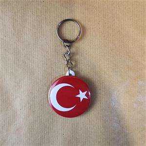 پیکسل جاکلیدی طرح پرچم ترکیه