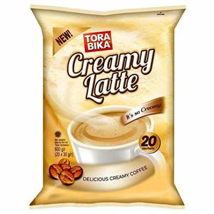 کافی میکس لاته تورابیکا Torabika مدل Creamy