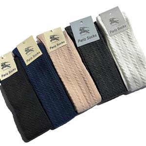 جوراب بالا زانو گندم بافت