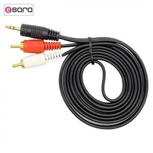 کابل تبدیل جک 3.5 میلیمتری به RCA مدل 001 به طول 1.5 متر