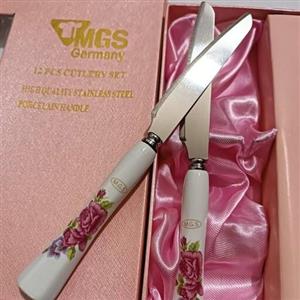 سرویس کارد سرامیکی ام جی اس MGS اصل آلمان 10 طرح مختلف