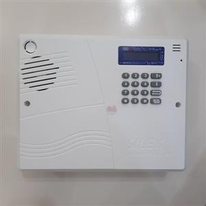 دستگاه دزدگیر سایلکس SG8 با قابلیت اتصال بوسیله سیمکارت و خط تلفن و دارای یک رله برای کنترل وسایل برقی