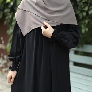 مانتو عبایی استین کش دار کلوش الیزه