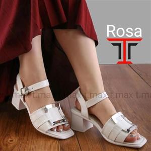 صندل زنانه مدل رزا در رنگ بندی مطابق تصویر با کیفیت