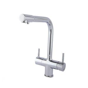 شیر ظرفشویی دو منظوره راسان مدل لیان کروم براق