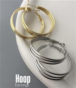 گوشواره چند حلقه ای