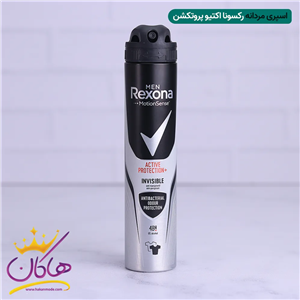 اسپری رکسونا اکتیو پروتکشن مشکی اینویزیبل | REXONA ACTIVEPROTECTION INVISIBLE