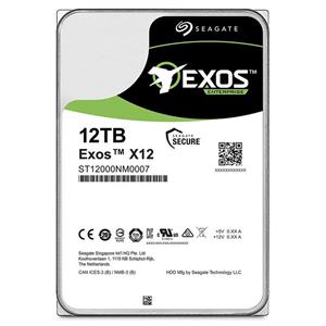 هارد دیسک اینترنال سیگیت مدل Exos ST12000NM0007 ظرفیت 12 ترابایت Seagate Exos ST12000NM0007 Internal Hard Drive 12TB