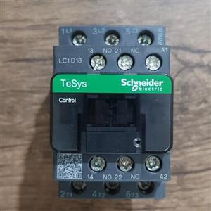 کنتاکتور  18 آمپر 24 ولت اشنایدر  اصل فرانسه
