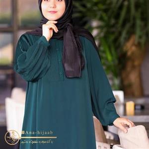 مانتو عبایی استین پلیسه