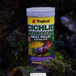 غذای ماهی Cichlid Herbivore Small Pellet برند تروپیکال