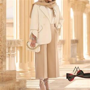 کت شلوار مجلسی کت و شلوار مزونی مجلسی کت شلوارمزون دوز کرپ مازراتی مزوندوز  ست مانتو شلوار مجلسی