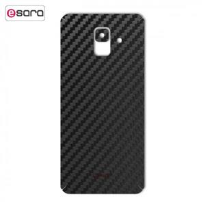 برچسب تزئینی ماهوت مدل Carbon-fiber Texture مناسب برای گوشی  Samsung A6 2018 MAHOOT Carbon-fiber Texture Sticker for Samsung A6 2018